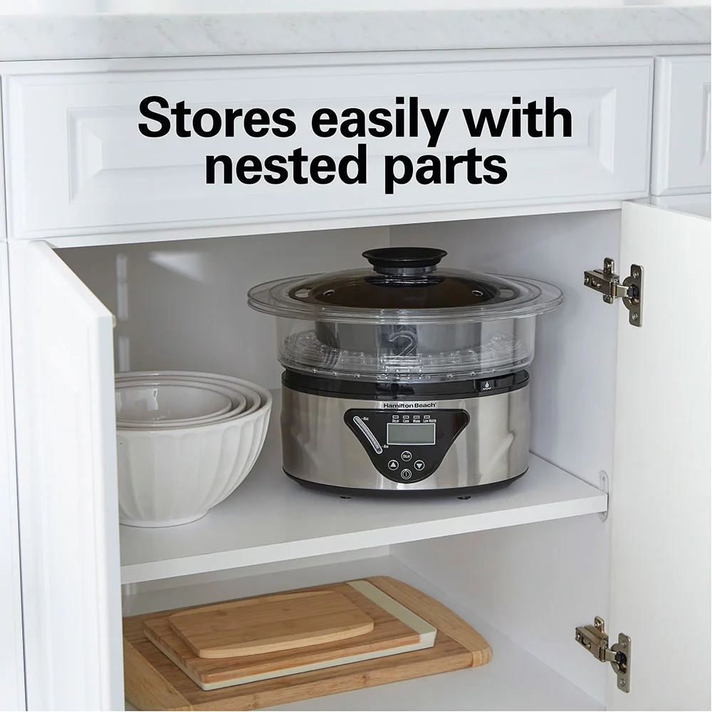 2-Tier Digital Food Steamer - Image 6