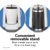 16 Oz. Convenient Craft Rapid Cold Brew and Hot Coffee Maker, White - Image 7