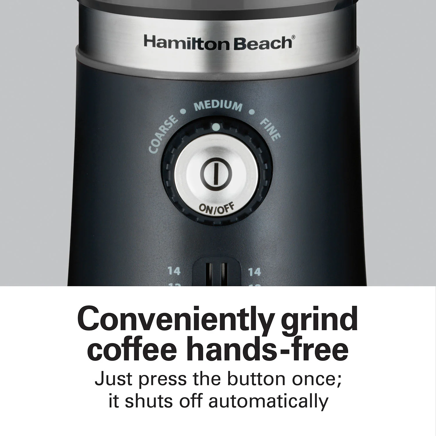 Alternative view of Hamilton Beach Custom Grind™ Coffee Grinder, 80393FG