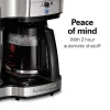 2-Way Coffee Maker, Single-Serve &12 Cup Carafe, Stainless - Image 5
