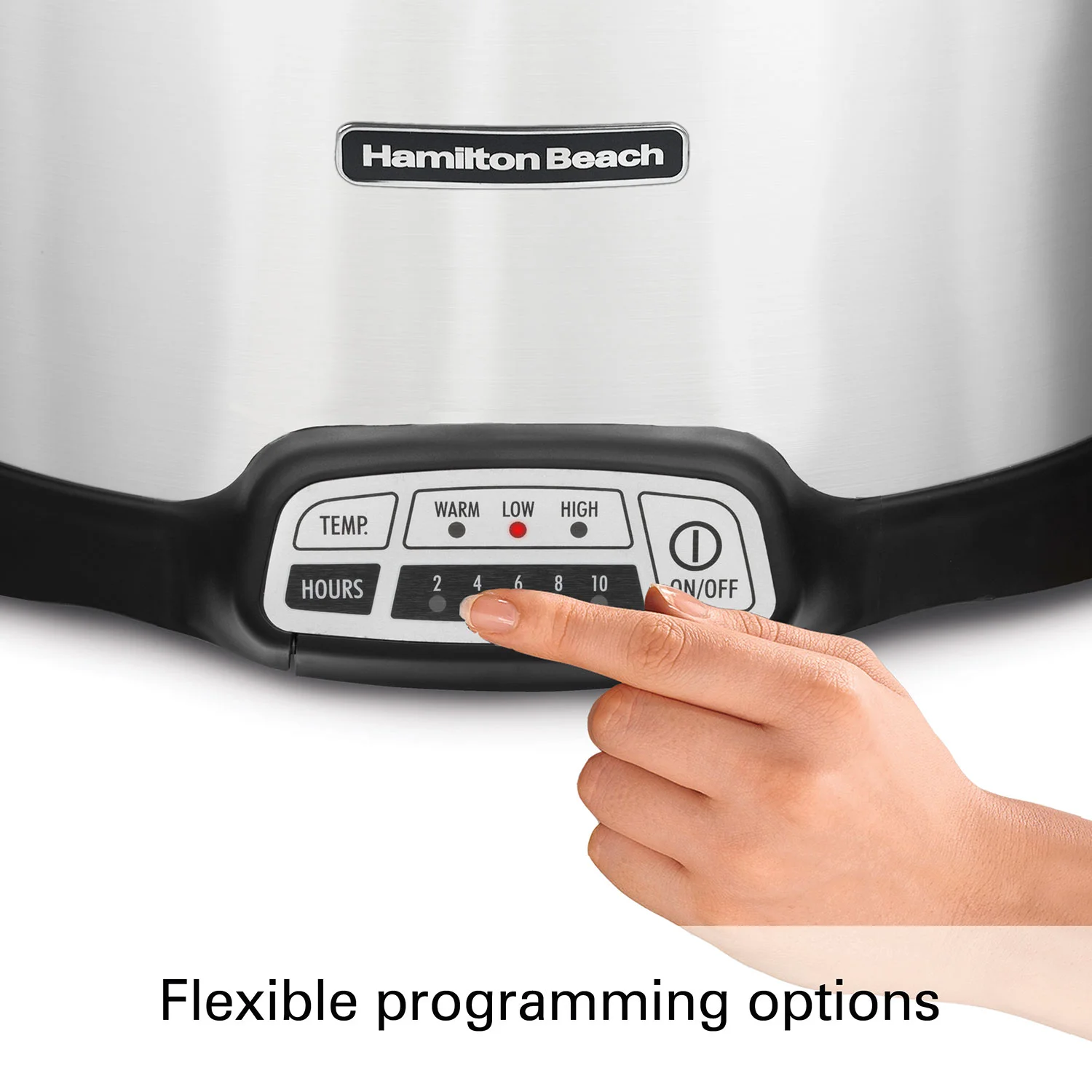 Stay or Go® Programmable 7 Qt. Slow Cooker with Party Dipper - Image 3
