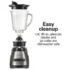 Power Elite™ Blender with 40 oz. Glass Jar, Black - Image 5