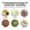 Power Elite™ Blender with 40 oz. Glass Jar, Gray - Image 6