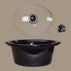5 Quart Slow Cooker, Silver - Image 10