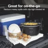 7 Quart Programmable Stay or Go® Slow Cooker, Black - Image 3