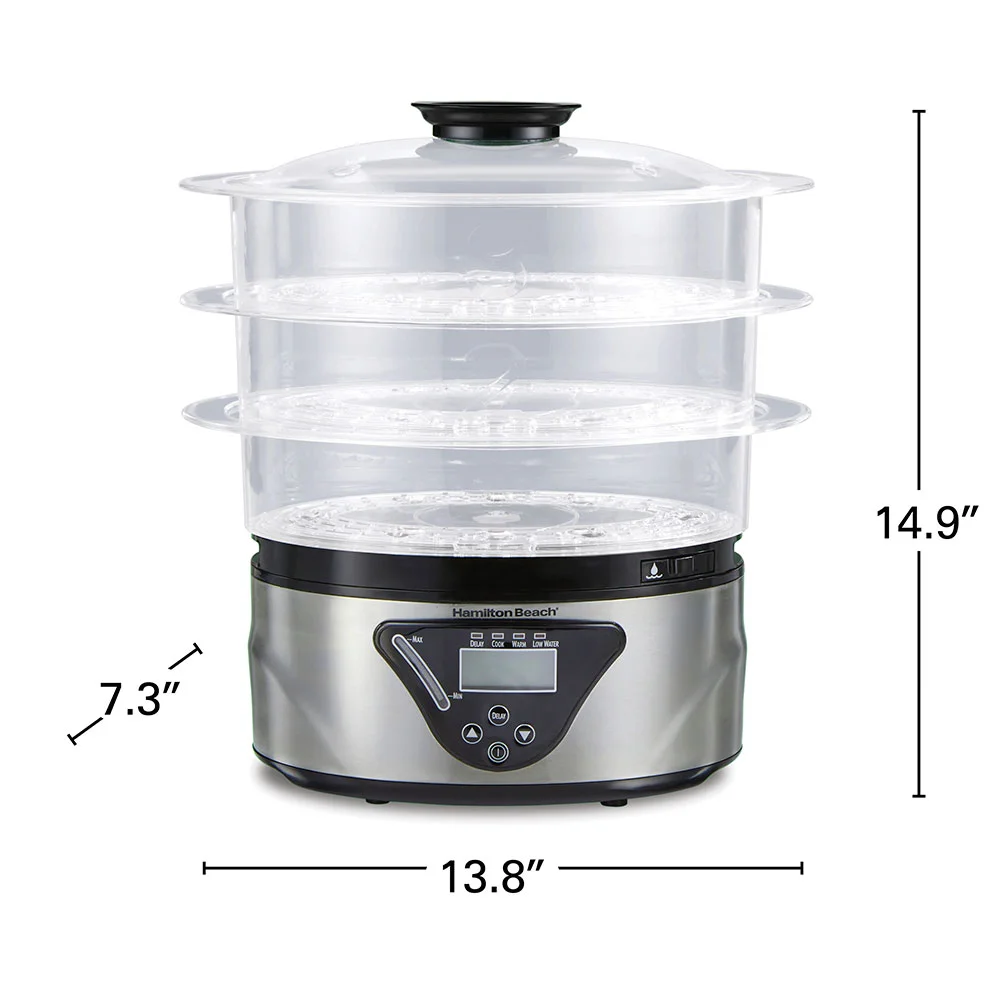 3-Tier Digital Food Steamer - Image 8