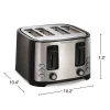 Extra-Wide Slot 4-Slice Toaster - Image 8