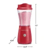 Personal Blender with Travel Lid, Red - Image 7