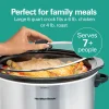 6 Quart Slow Cooker Chrome - Image 3