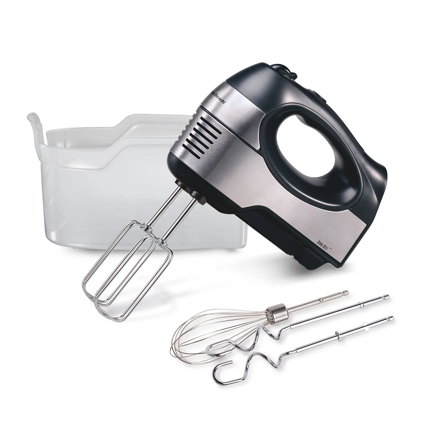 6 Speed Performance Hand Mixer with Case and Attachments