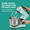 7 Speed Stand Mixer, 4 Quart, Aqua - Image 6