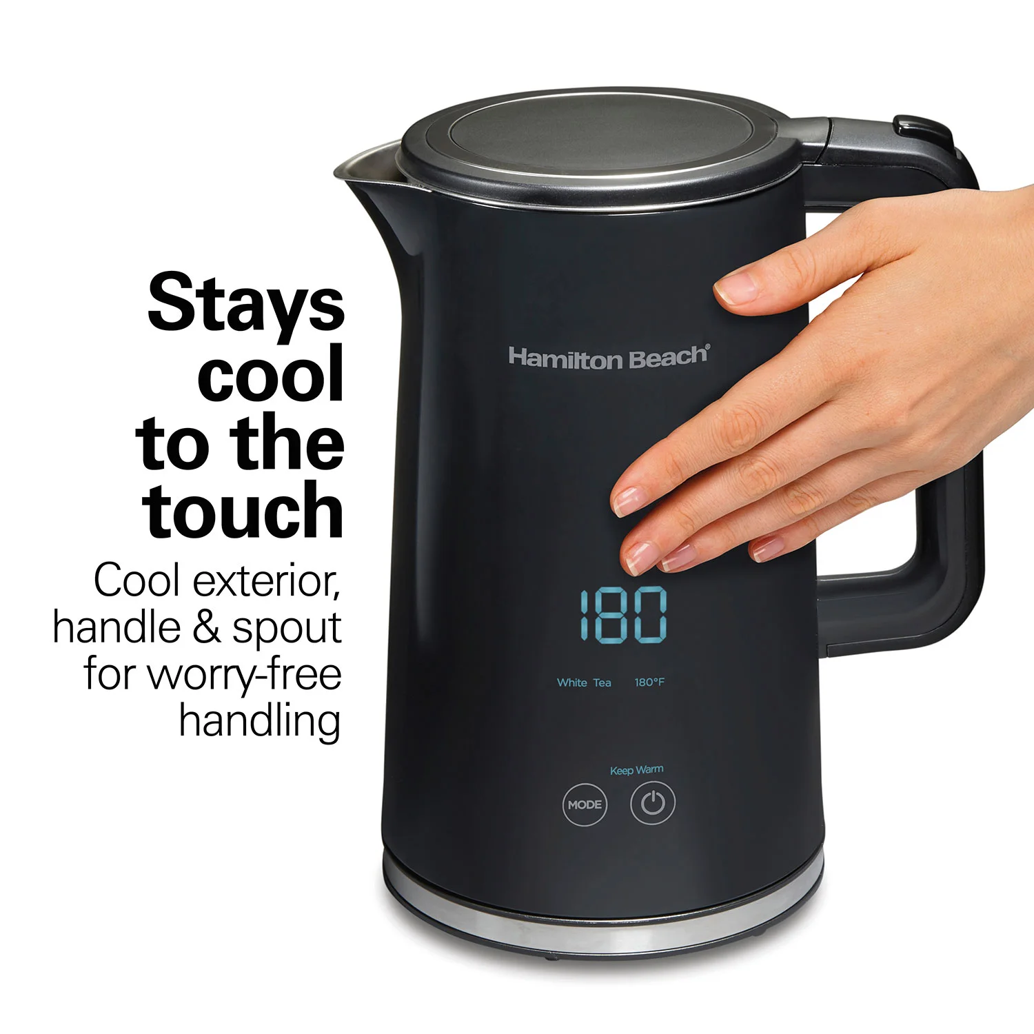 Alternative view of 1.7 Liter Cool-Touch Digital Kettle