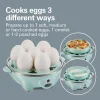3-in-1 Egg Cooker with 7 Egg Capacity, Teal - Image 3