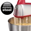 6 Speed Classic Stand Mixer, Red - Image 6