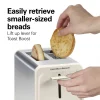 Contemporary 2 Slice Toaster, Sandstone - Image 6