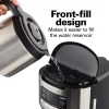 Front-Fill® 12 Cup Programmable Coffee Maker with Thermal Carafe Stainless Steel Accents - Image 3
