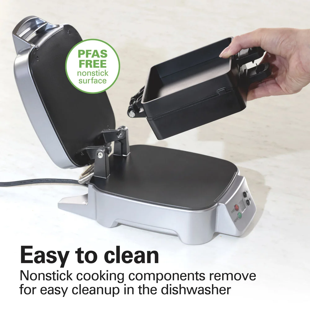 Sandwich Stacker™ Hot Sandwich Maker, Silver - Image 6