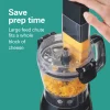 Hamilton Beach® Stack & Snap™ 4 Cup Food Processor, Chopper & Blender, Black, 70510 - Image 6
