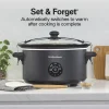 7 Quart Programmable Stay or Go® Slow Cooker, Black - Image 6