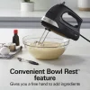6 Speed Hand Mixer with Snap-On Case, Black - Image 7