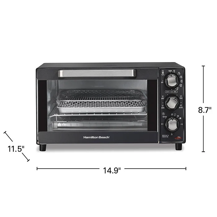 Sure-Crisp® Air Fryer Toaster Oven, Black - Image 8