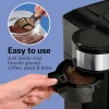 2-Way Coffee Maker, Single-Serve &12 Cup Carafe, Stainless - Image 3