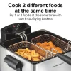 Deep Fryer, 4.5 Liters/19 Cup Oil Capacity Professional-Style with 2 Baskets - Image 4