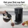 12 Cup Programmable Coffee Maker, Black with Chrome Accents - Image 5