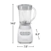 Smoothie Blender, White - Image 8