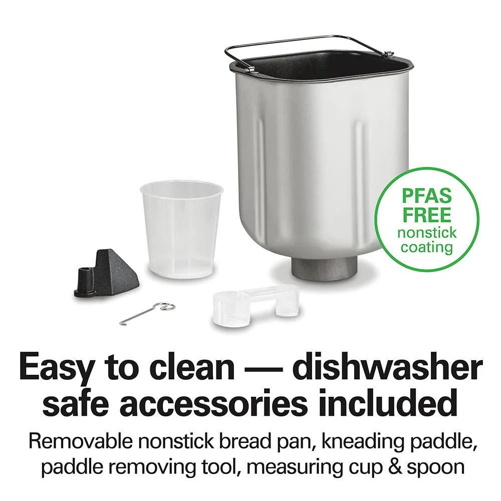 Artisan Dough & Bread Maker, White & Stainless - Image 5
