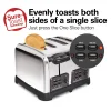 Classic 4 Slice Toaster with Sure-Toast Technology, Stainless Steel - Image 2