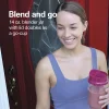 Personal Blender with Travel Lid, Raspberry - Image 2