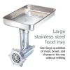 Professional Stand Mixer Specialty Attachment, All-Metal Meat and Food Grinder Set - Image 4