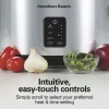 Programmable Stay or Go® Slow Cooker with Party Dipper™ Food Warmer, Silver - Image 6