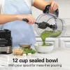 Hamilton Beach® Stack & Snap™ Food Processor, 12 Cup Capacity, Black & Stainless, 70755 - Image 5