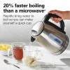 Stainless Steel 1.7 Liter Kettle with LED Light Ring - Image 4