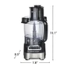 Hamilton Beach® Stack & Snap™ Food Processor, 12 Cup Capacity, Black & Stainless, 70755 - Image 7