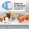 Countertop Bullet Ice Maker with Easy-Carry Handle, Black - Image 4