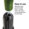 Hamilton Beach® 3-in-1 Electric Spiralizer, 3 Cutting Cones, Metal Food Grip, 6 Cup Capacity, 70930 - Image 5
