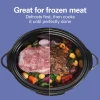 6 Quart Programmable Defrost Slow Cooker - Image 2