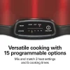 7 Quart Programmable Slow Cooker, Red - Image 2