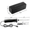 Electric Knife Set with Cool-Touch Ergonomic Handle and Storage Case - Image 7