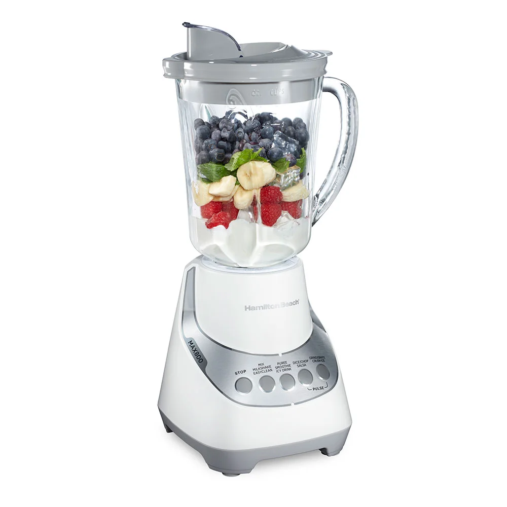 Wave~Action® Quiet Blender, White