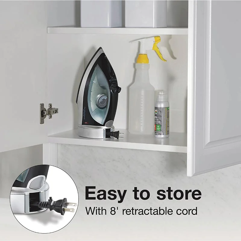 Nonstick Iron with Retractable Cord - Image 3