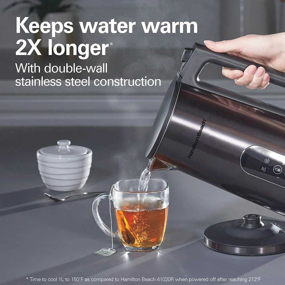 Alternative view of 1.7 Digital Temperature-Control Double-Wall Kettle