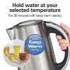 Variable Temperature Electric Kettle, Stainless Steel - Image 3