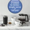 2-Way Programmable Coffee Maker, Black - Image 2