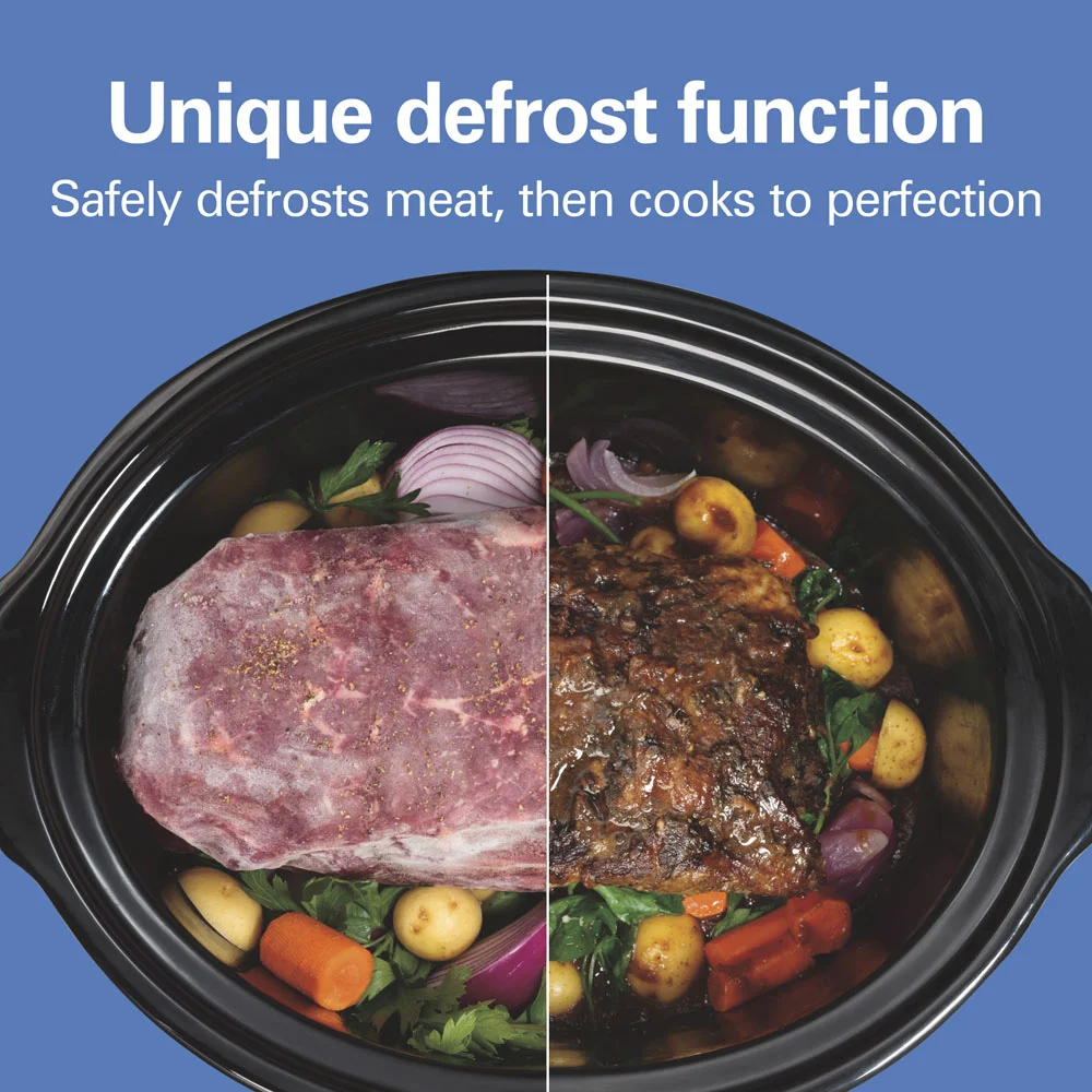 Alternative view of 6 Quart Programmable Defrost Slow Cooker