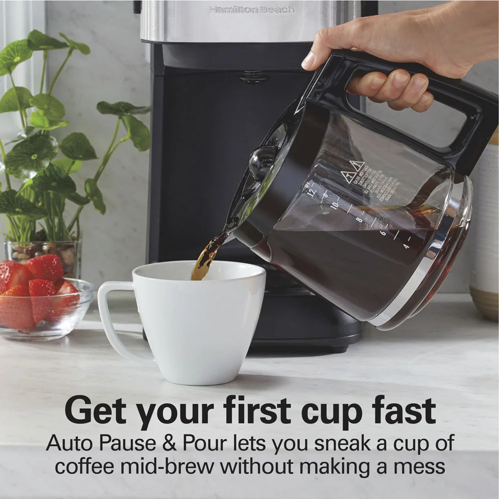 FrontFill™ 12 Cup Programmable Coffee Maker - Image 4