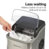 Countertop Bullet Ice Maker, Stainless Steel - Image 2